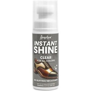 imageAngelus Clear Liquid Shoe Polish Instant Shoe Shine with Sponge Leather Shoe Polish