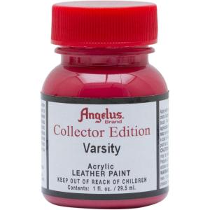 imageAngelus Collectors Edition Varsity Red Acrylic Leather Paint 1 Fluid Ounce BottleRed