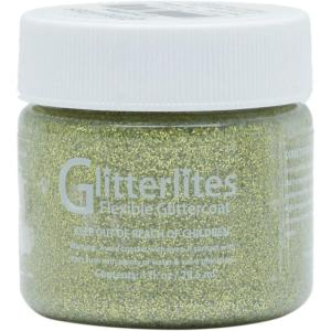 imageAngelus Flexible Glittercoat Glitter Paint Kelly GreenLimelite
