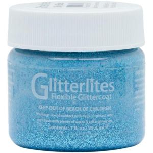 imageAngelus Flexible Glittercoat Glitter Paint Sky BlueSky Blue