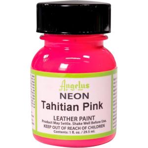 imageAngelus Neon1 oz Leather Paint 1 Fl Oz Pack of 1 Tahitian Pink
