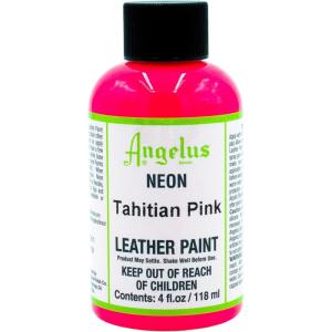 imageAngelus Neon4 oz Leather Paint Tahitian PinkTahitian Pink