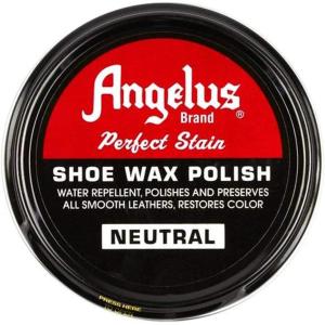 imageAngelus Perfect Stain Shoe Wax Polish Professional Shoe Polish For Leather Shoes ampamp Boots 3 fl oz BlackNeutral