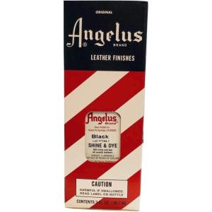 imageAngelus Shine ampamp Dye with Applicator 3 oz Black