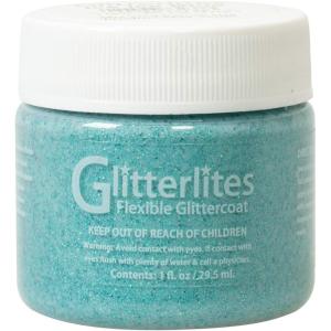 imageWeaver Leather Angelus Glitterlites PaintIce Blue