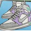 imageAngelus Holographic Glitter Paint for Shoes Boots Leather ampamp More 1oz