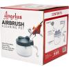 imageANGELUS Airbrush Cleaning Pot Glass Cleaning Pot with Holder Cleans Airbrush Airbrush Holder Station