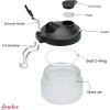 imageANGELUS Airbrush Cleaning Pot Glass Cleaning Pot with Holder Cleans Airbrush Airbrush Holder Station